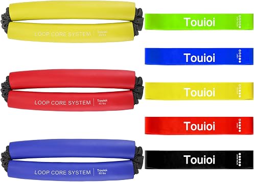 Hip and Core Resistance Loop Bands for Glute Workouts and Stretching | Resistance loop system designed for hip, core, and glute stretching, fitness, and workout routines