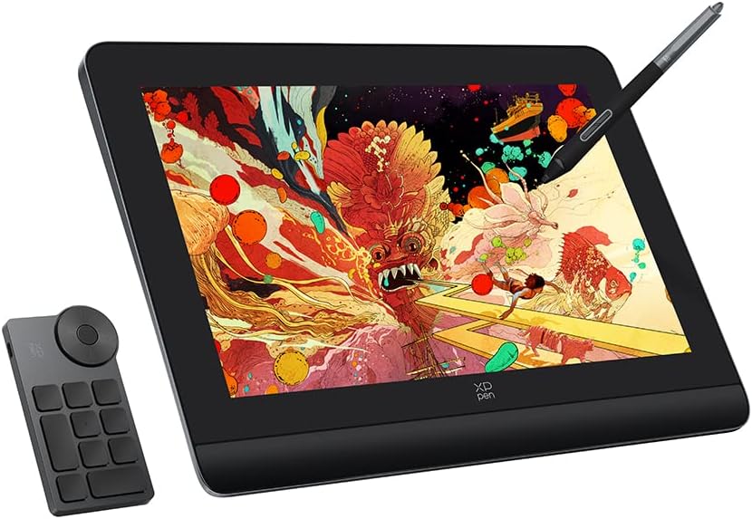 Mesa Digitalizadora XPPen Artist Pro 14 (Gen 2) — stylus X3 Pro, 16K níveis, suporte dobrá