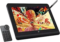 XPPen Artist Pro 14 (Gen 2) Mesa Digitalizadora com Tela 16K Níveis com Teclas de Atalho, Suporte Dobrável, Profissional Desenho Display