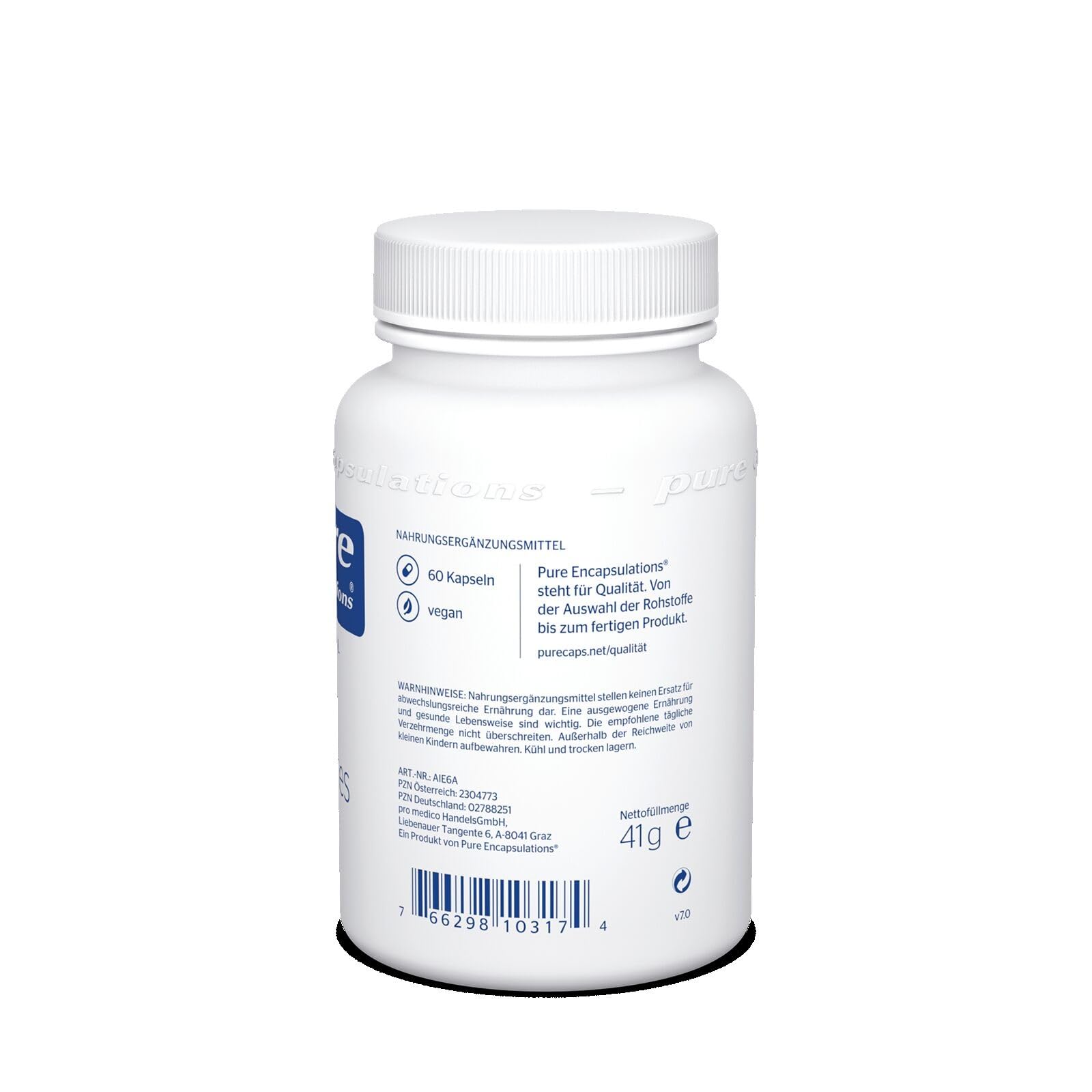 Pure Encapsulations - A.I. Enzymes - Pflanzliche Enzym-Kapseln mit Bromelain & Papain - 360 mg pro Tagesdosis - Vegan & Hypoallergen - 60 Kapseln