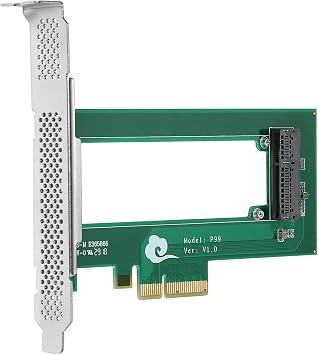 Funtin PCIe Ruler SSD Adapter for Intel EDSFF E1.S 1U Short Ruler SSD