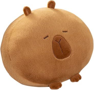 Capybara Plush - 30cm Capybara Stuffed Animal Plush Pillow, Cute Capibara Hugging Pillow Christmas Birthday Gift for Kids Girls & Boys