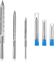 Tire Reamer Drill Bit, 3Pcs/Set Multi Sizes Flat Tire Repair Tools Carbide Burr Drill Bit Carbon Steel Tire Patches Plug Cutters Tire Plug Repair Kit for Cars, Motorcycles, Trucks (3mm/4.5mm/6mm)