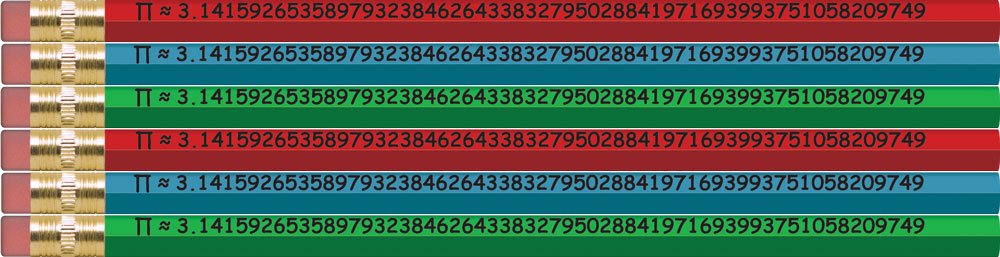 PI hexagonal lápiz – Bulk caja de 144