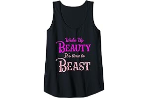 Wake Up Beauty It's Time to Beast Burnout Tanks