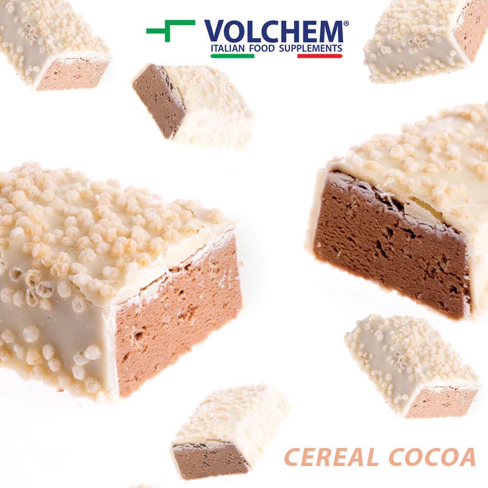VOLCHEM PROMEAL ZONE 40-30-30 -BARRETTA DIETA A ZONA- 24 barrette da 50 grammi gusti CEREALI-CACAO