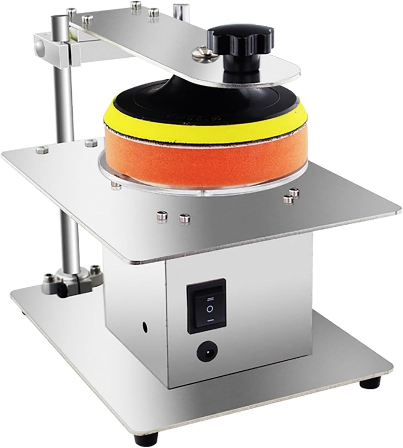 Cd/DVD Disc Polishing Machine, 200w Data Recovery DVD/Vcd Grinding Machine, Disc Scratch Repairing Machine, 7-Speed Adjustment, 6000r/Min for Cd/DVD Cleaning and Restoration
