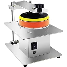 Disc Scratch Repair Machine, 200W DVD/VCD Polisher, 7-Speed Adjustable 6000r/min for CD/DVD Cleaning and Restoration