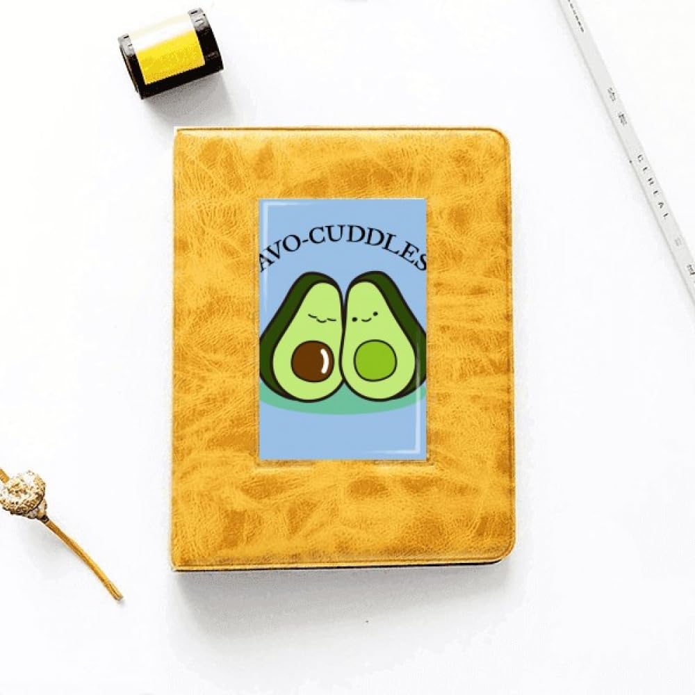 no/no Pair Avocado Fruit Cores Art Deco Fashion Photo Album Family Wedding Picture 4x6