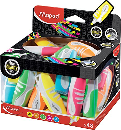 ROTULADOR MAPED MINI FLUORESCENTE PEPS POCKET COLORES SURTIDOS