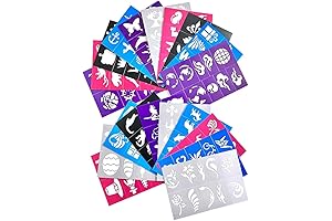 Your Spooky Sidekick: 200 Halloween Face Paint Stencils Kit