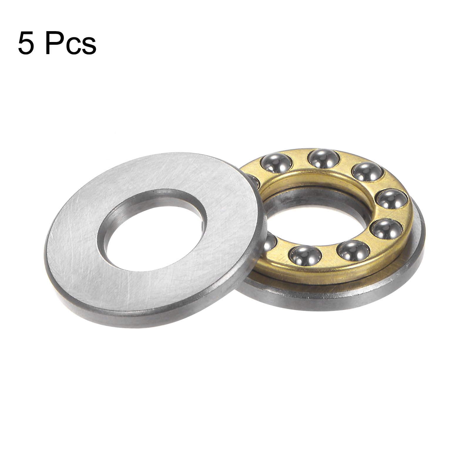 20 Cuscinetti A Sfera 5x11x4mm In Acciaio Cromato, Guarnizioni In Gomma, SACKORANGE