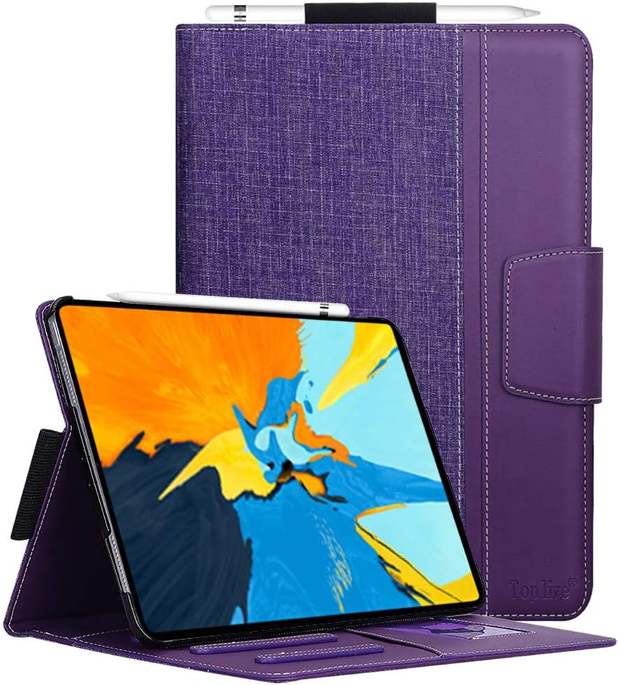 Toplive iPad Pro 11 Case Cover Case Cover with Multiple Viewing Angles