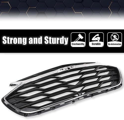 Miniatura 7 de PIT66 Parachoques delantero superior compatible con Chevrolet Cruze 2019-2020