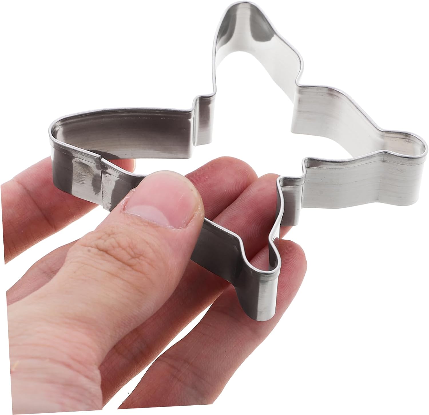 SOLUSTRE 5pcs Stainless Steel Butterfly Cookie Cutter Heat Resistant Compact Biscuit Cutters for Easy Baking and Party Treats Smooth Edges for Safe Use Lightweight and Space Saving Design image 2