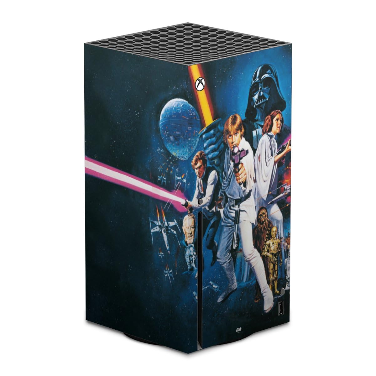 DeinDesign Autocollant Compatible avec Microsoft Xbox Series X Sticker Film Autocollant Star Wars Épisode IV Articles pour Fans