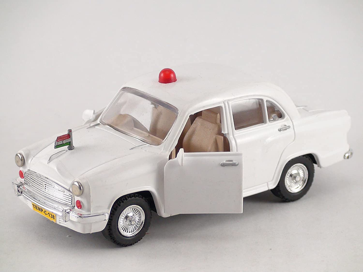 Toys Plastic Vip Ambassador Toy Car, White Pull Back Action Top Beacon Light Front Doors, Kid (B09KQV788F) Amazon Price History, Amazon Price Tracker