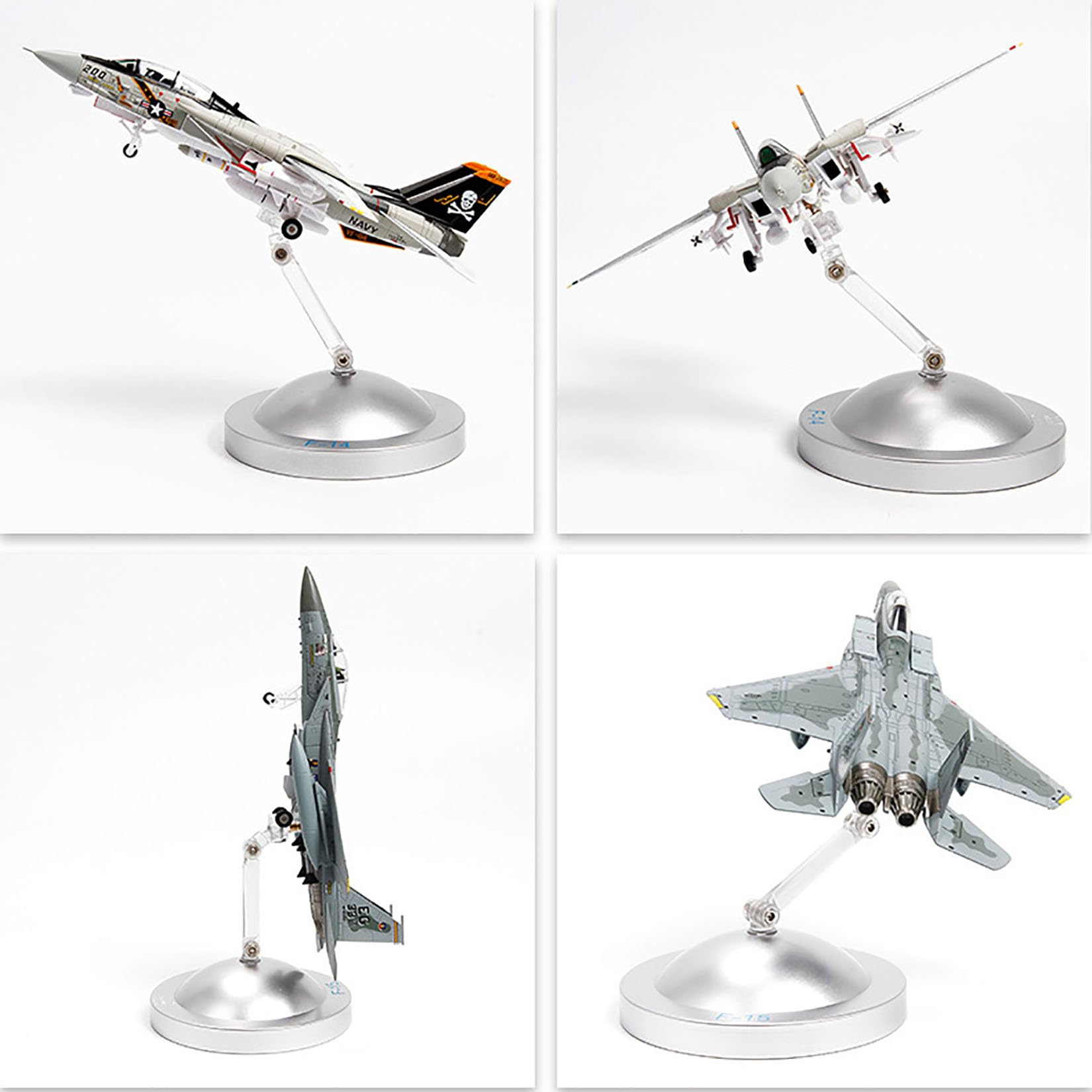 Amazon | YUDIZWS F-14 Tomcat 戦闘機 スケール 1/100 360