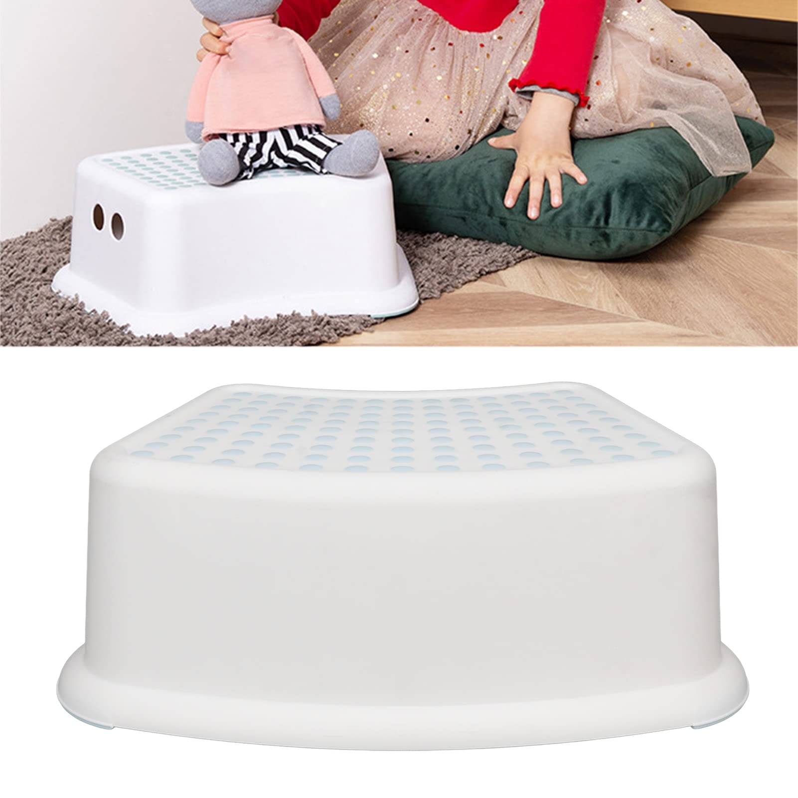 Petit escabeau pour enfants et tabouret de toilette pour tout-petits en plastique