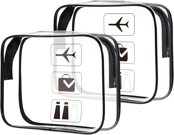 Oderra Trousse de Toilette Transparente