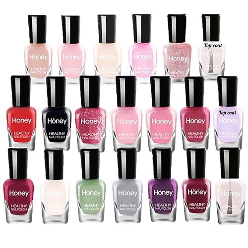 Juego de esmaltes de uñas no tóxicos, fácil de quitar y de secado rápido, juego de esmalte de uñas ecológico y orgánico a base de agua para mujeres,