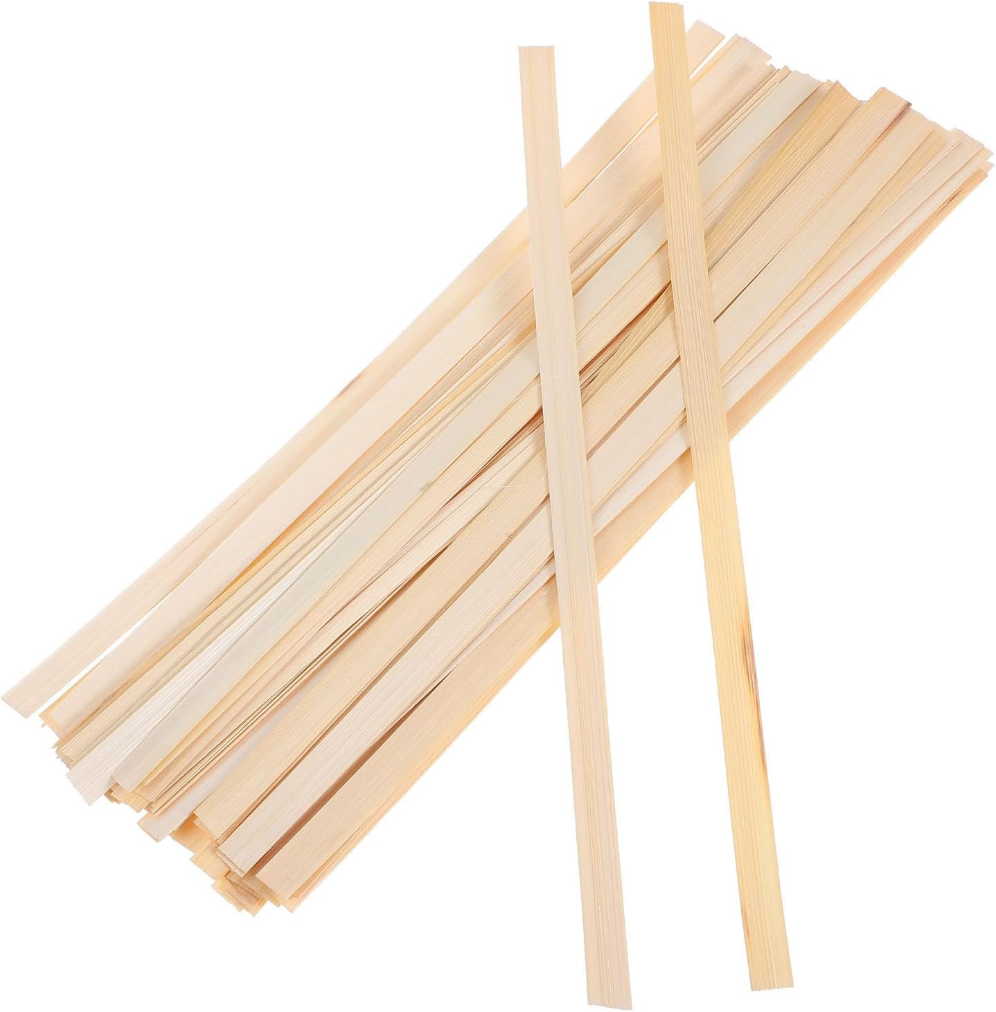 50pcs Handmade Basket Weaving Sticks for Fan Making