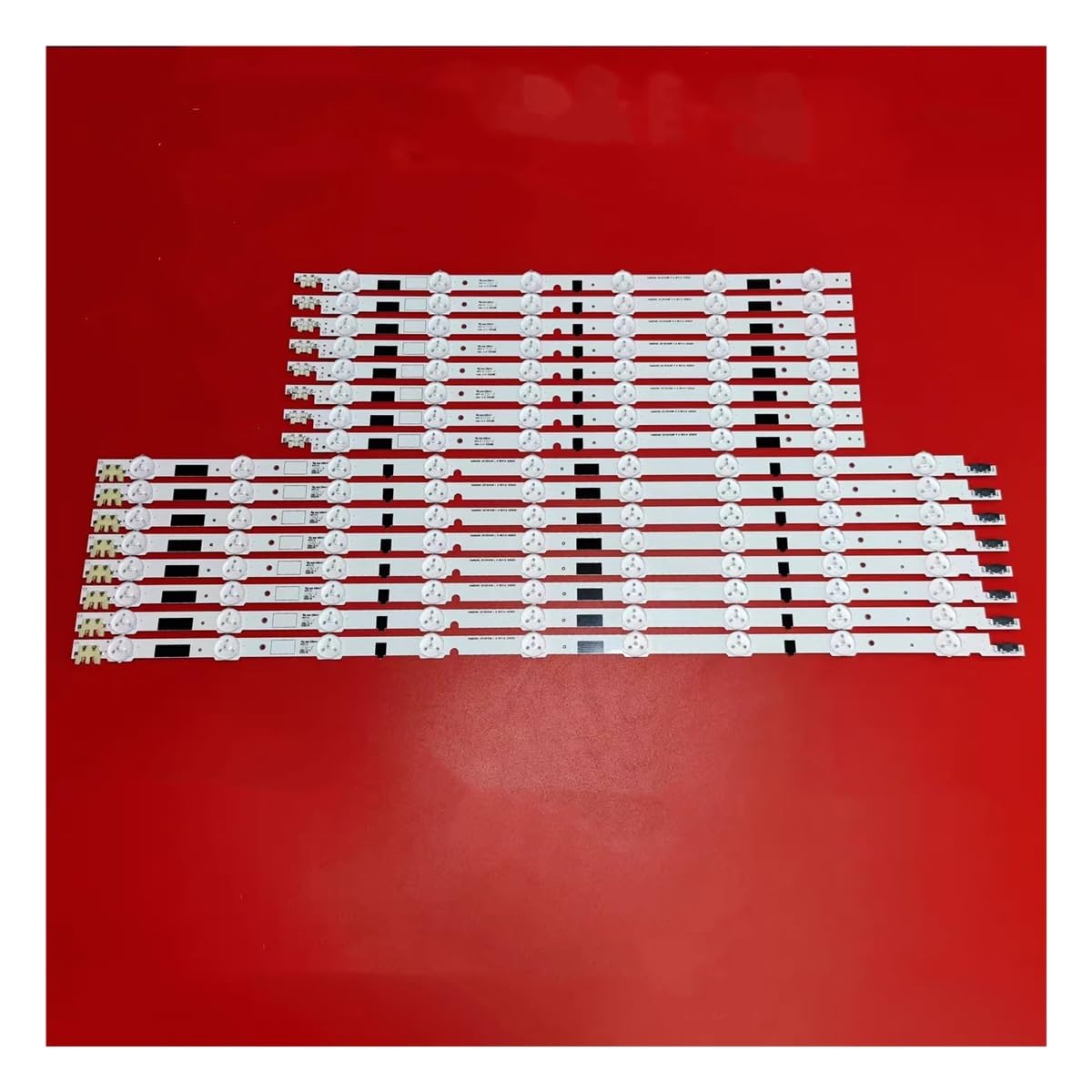 HYKPSTYJY Kit 16pcs LED Strip for UN46F6800 UN46F6400 UE46F6475 2013SVS46F R6 L9 D2GE-460SCA-R3 D2GE-460SCB-R3 BN96-25308A