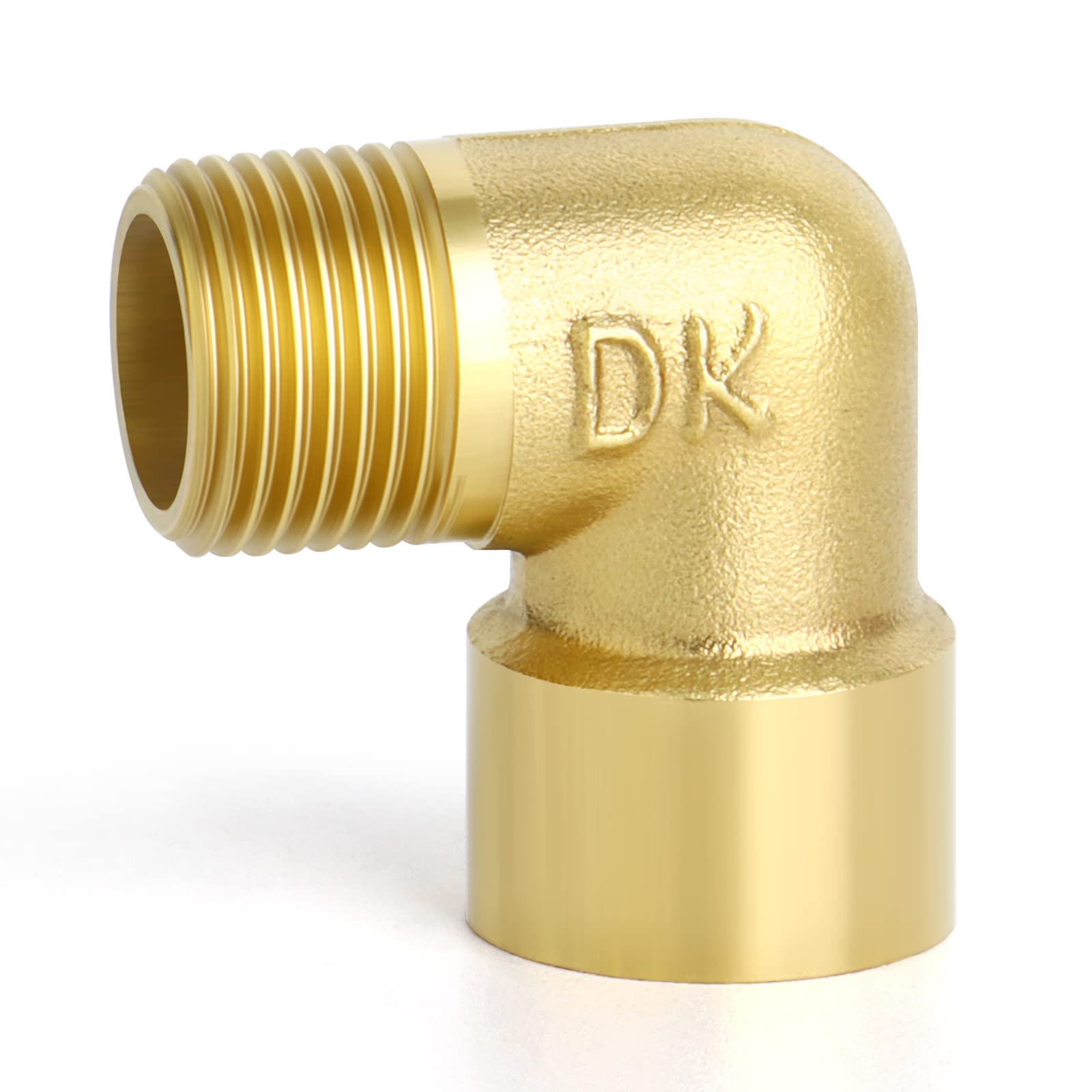 Gomito Ottone 90° MF 1/2 Pollice 210P12 - Foto 6