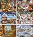 White Mountain Puzzles 6-in-1 Holiday Selection Puzzle