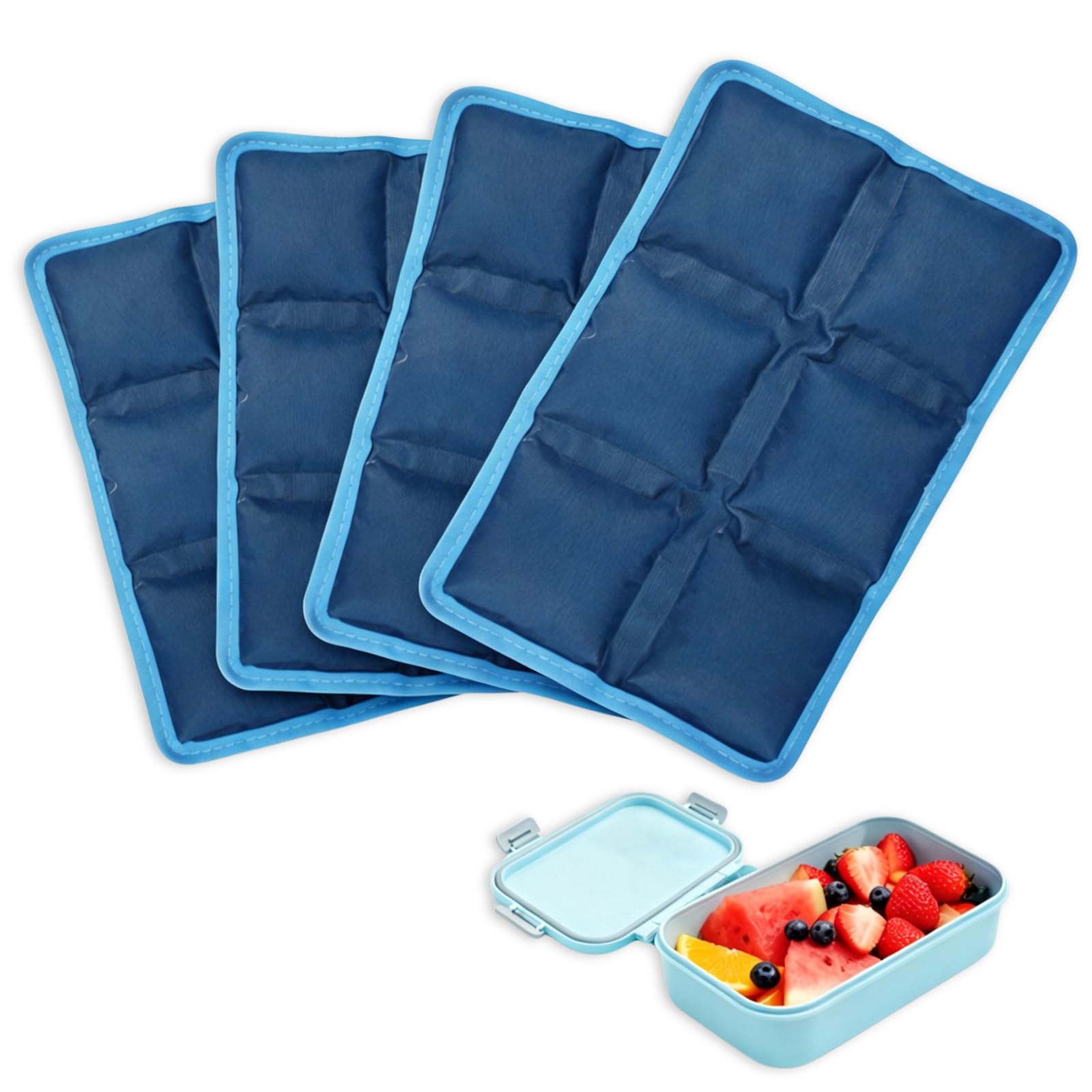 Small Ice Packs for Lunch Boxes – 6