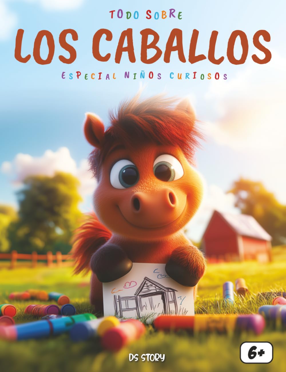 Todo sobre los caballos: Un libro educativo y fascinante para descubrir el maravilloso mundo de los caballos
