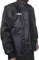 Jaqueta Moto Nylon Protector Life Sport Proteção Frio Intenso Vira Colete GP TECH Tira Manga Motoqueiro Motoboy Motociclista Preta