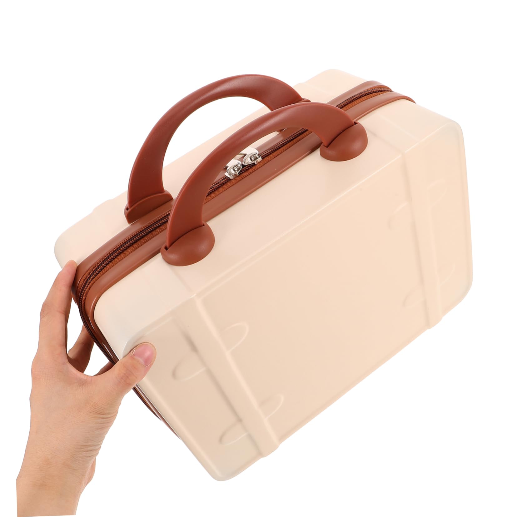 Maleta de Maquillaje Retro de 14 Pulgadas en Abs para Mujer