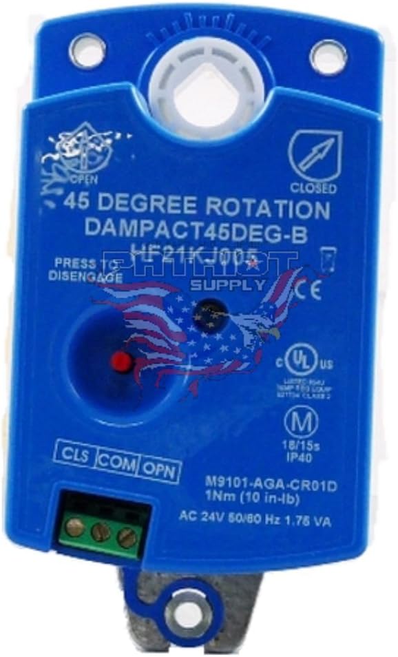 Bryant/Carrier HF21KJ005 24V 10inLB 45' Actuator