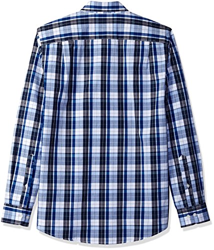 Image of Amazon Essentials Men's Regular-Fit Long-Sleeve Casual Poplin Shirt, Button Front, Business Casual, Collared