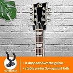 Guitar Wall Mount 2 Sets,Ukulele Hanger Hook Holder Stand Guitar Hangers Hooks for Acoustic Electric Bass Guitars and Ukulele