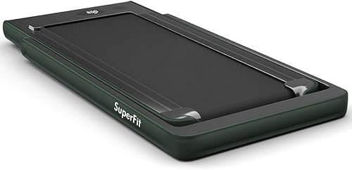 Miniatura 8 de GYMAX Almohadilla para caminar, caminadora plegable de doble pantalla de 2.25 HP para el hogar con control remotoaplicación inteligente, caminadora