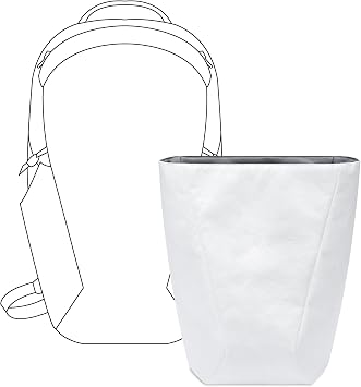 Bag Organizer Insert for Arcteryx Mantis 16 Handbag,Custom Fit Inside Premium Slate Gray Lightweight WaterResistant Purse Insert with Cup Holder Accessories