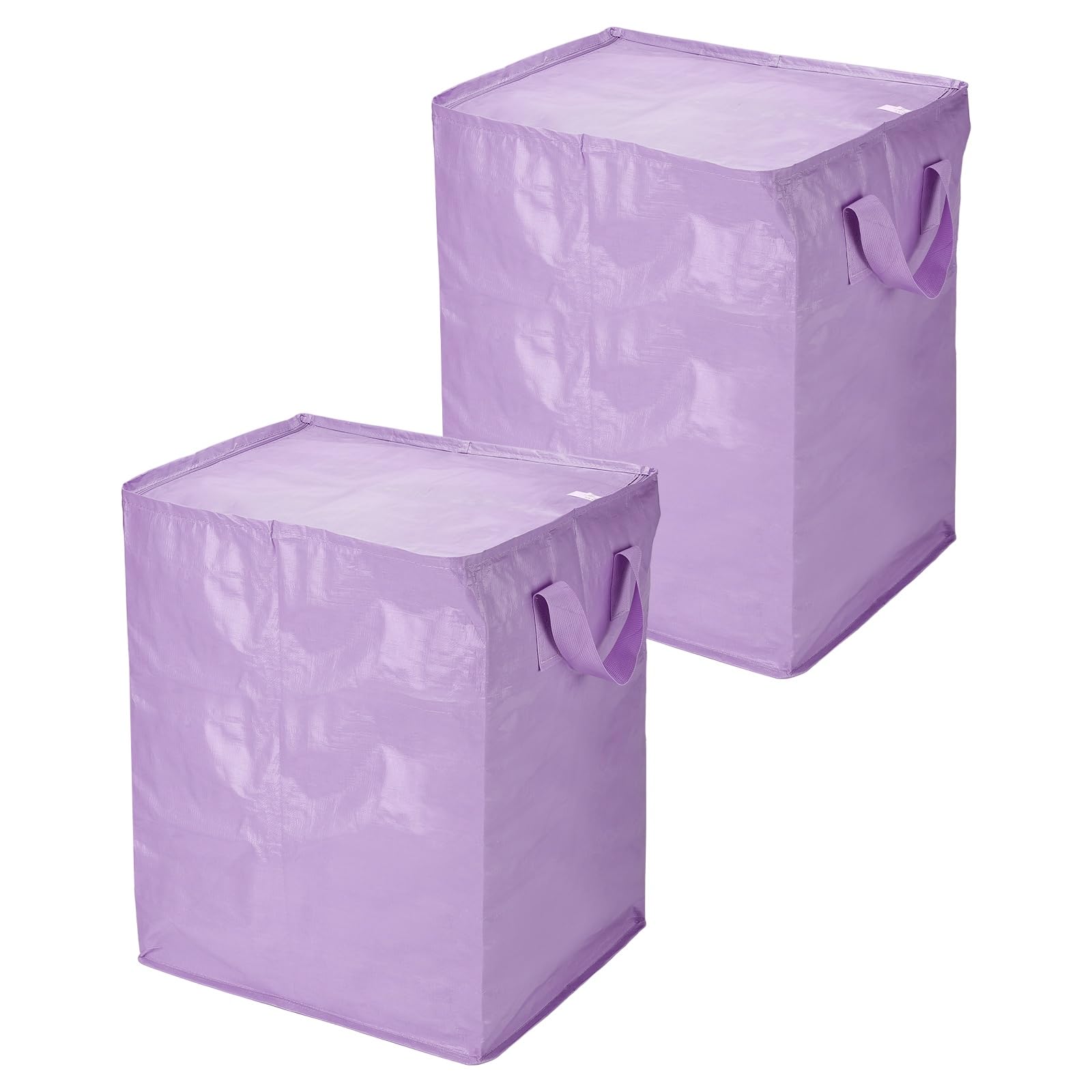QUARKZMAN Bolsas de Mudanza 300L 24x24x28 Pulgadas Púrpura 2 Piezas