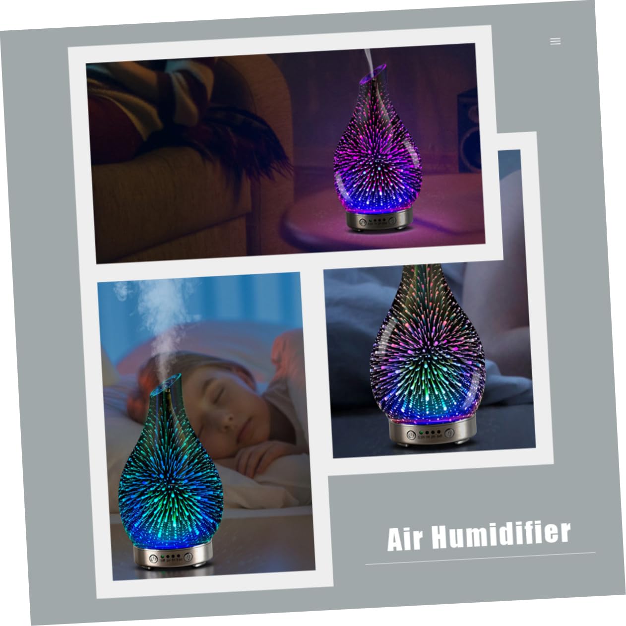 Difusor de Aroma para Hogar Capacidad Menor a 1 L, Atomización Fina y Protección contra Falta de Agua Adecuado para Salas y SPA