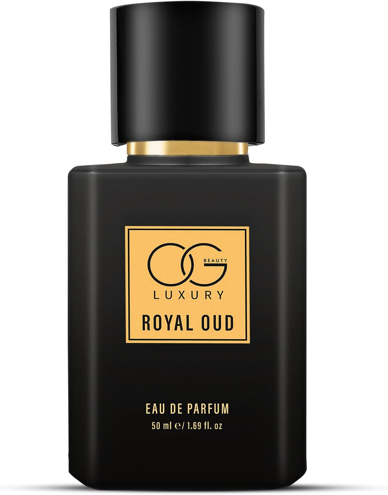 OG BEAUTY Royal Oud Perfume for Man | Bold & Sophisticated Eau De Parfum with Rich Woody & Musky Notes | Long-Lasting Fragrance | 50ml