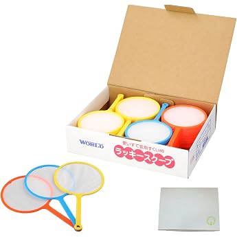 felvita Box 50 Pieces Lucky Scoop, Disposable, Goldfish Scoop, No. 5, Thick, For Home Festivals, Summer Festivals, Goldfish Scoop, Super Ball Scoop, 50 Pieces