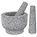 Produktbild Grandma Shark Mörser und Stößel Set mit 2 Stößeln Großer Hartmetall Mörtel Grau-14cm Durchmesser