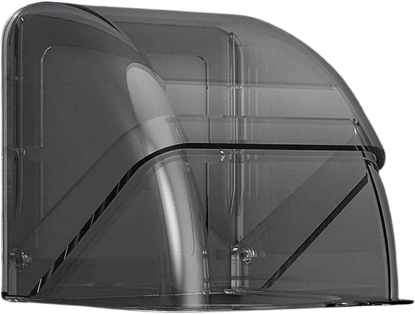 locking outlet cover 86 Type Outdoor Socket Protective Cover Bathroom Electric Plug Waterproof Cover Power Outlet Rainproof Box Electrical Supplies(Black)