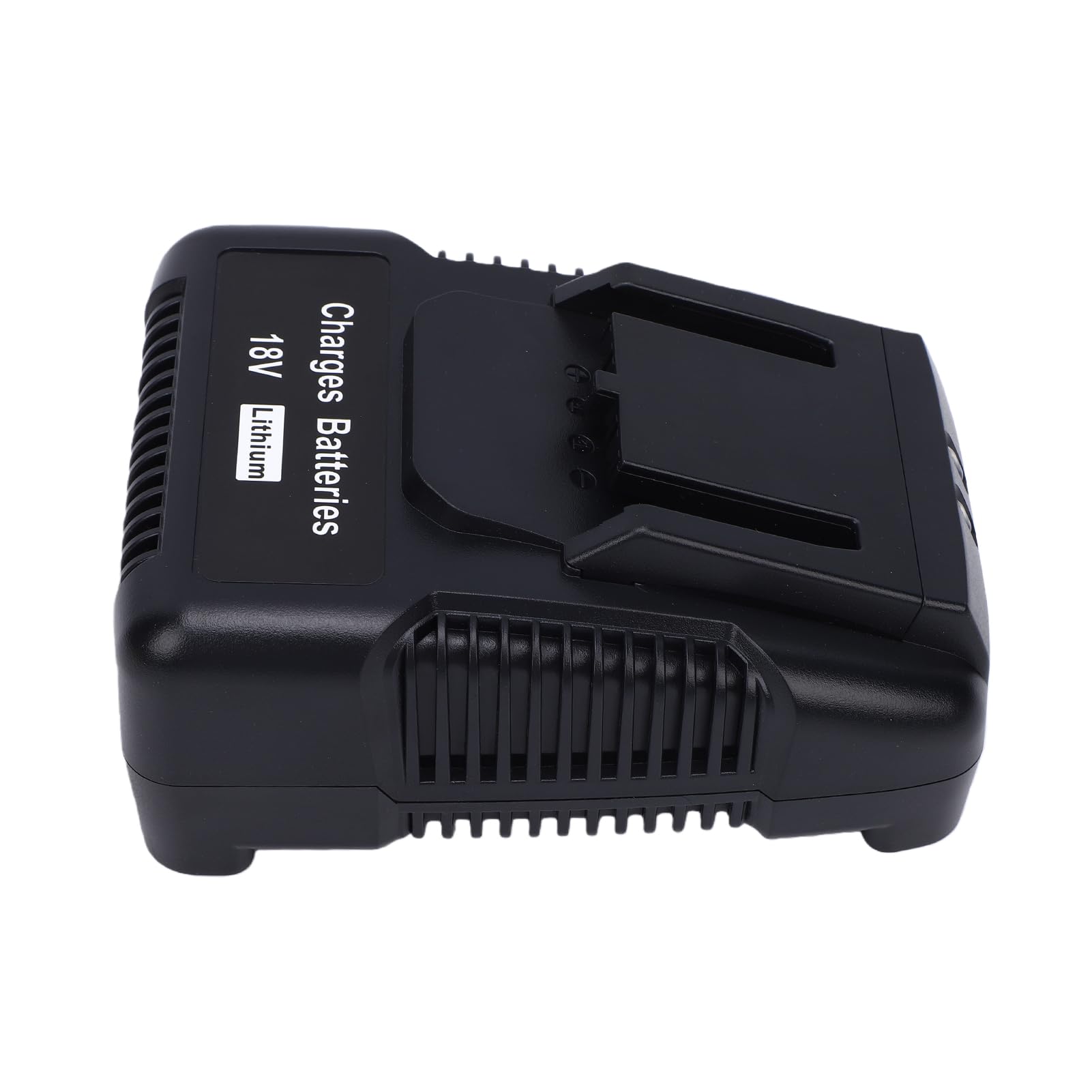 Matybobe Cargador de Batería de 18 V Cargador Batería Repuesto Herramientas Inalámbrico Indicador LED Química Dual 42 W 2.0 A con Protección (Enchufe Europeo 250V)