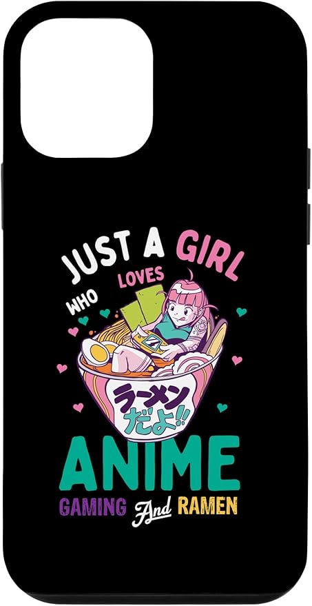 Amazon Co Jp Iphone 12 Mini 面白いアニメビデオゲーム 食べ物の引用句 面白い女の子 プレイゲーム スマホケース 家電 カメラ