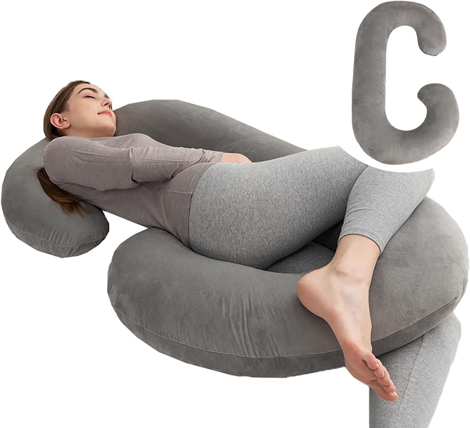 Pregnancy pillow, unisex, for the elderly, Respect for the Aged Day gift, backrest cushion , co- sleeping pillow, multi-function pillow, maternity, snoring, side sleeping, hug pillow , lumbar pillow,