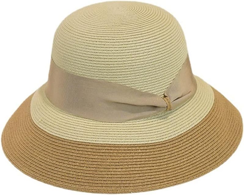 Lady Hundred Take Sun Hat Collision Colour Strolling Protection Beach
