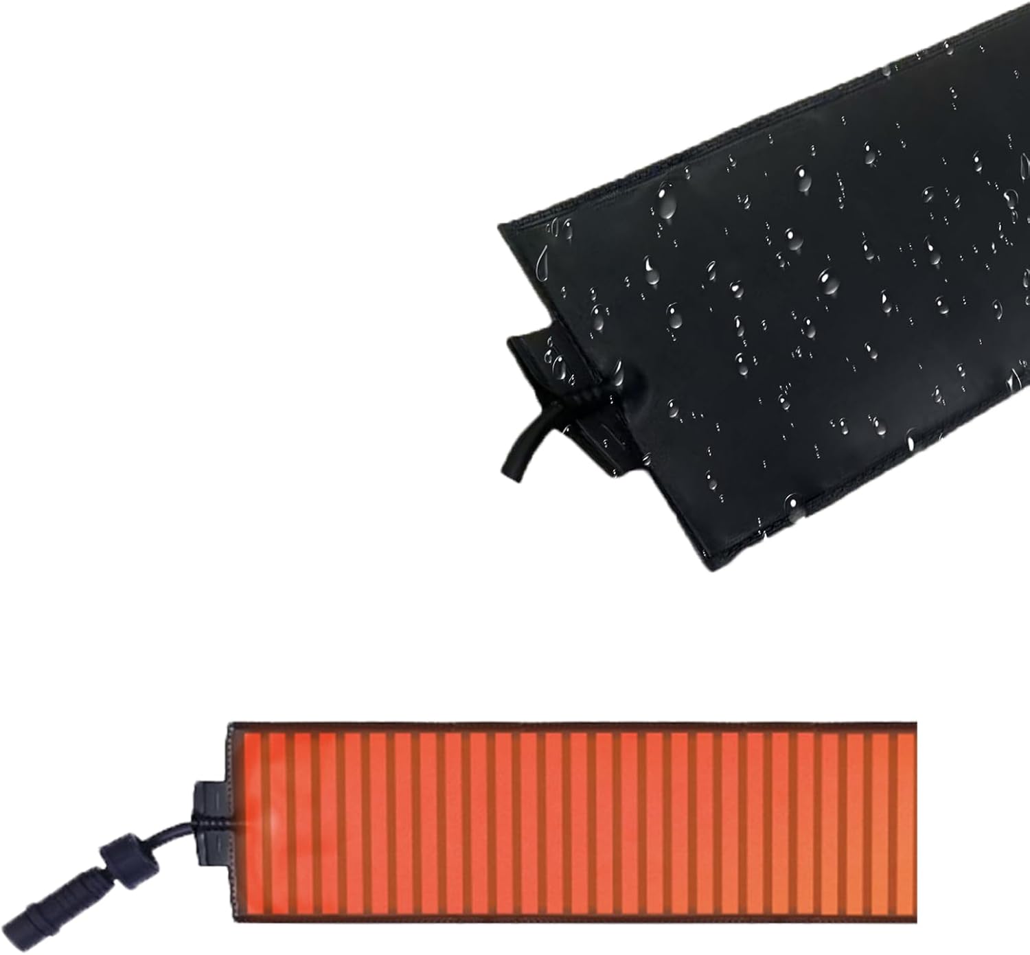 Heated Snow Melting Mats,Heated Outdoor Mats for Winter Snow Removal,Snow and Ice Melting Mats for Proof and Sidewalks,0.3 * 20 ft