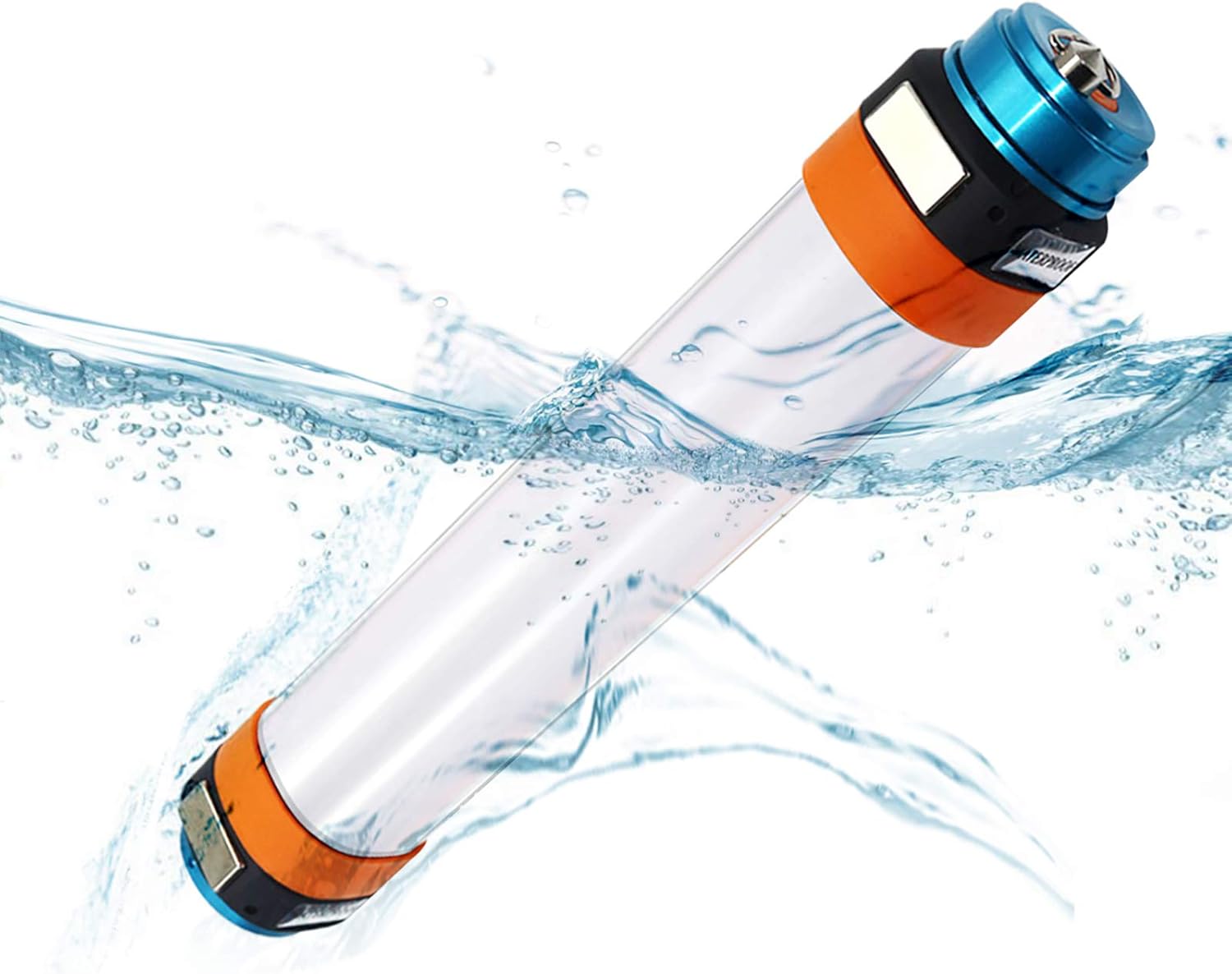 Waterproof Camping Lantern, Portable Magnetic LED Tent Light, Cylinder Lamp Bar Multi-Function Flashlight/Power Bank/SOS Emergency for Fishing Hiking Hurricane Outage(29CM)